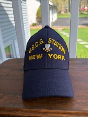 Men’s U.S.C.G. Station New York Baseball Hat Cap